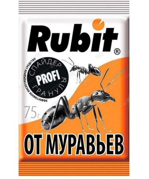 RUBIT Спайдер гранулы от муравьев 75г