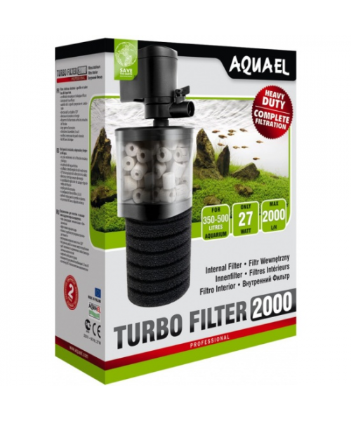 Помпа-фильтр внутр.AQUAEL TURBO FILTER 2000л/ч (д/акв.до 500л)