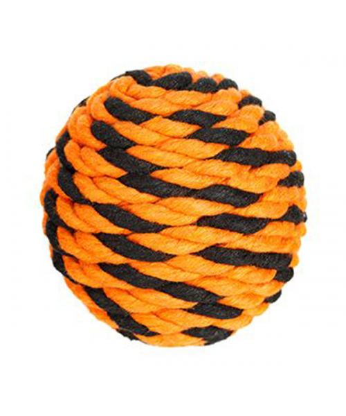 Doglike Мяч Броник средний с ручкой (оранжевый-черный)