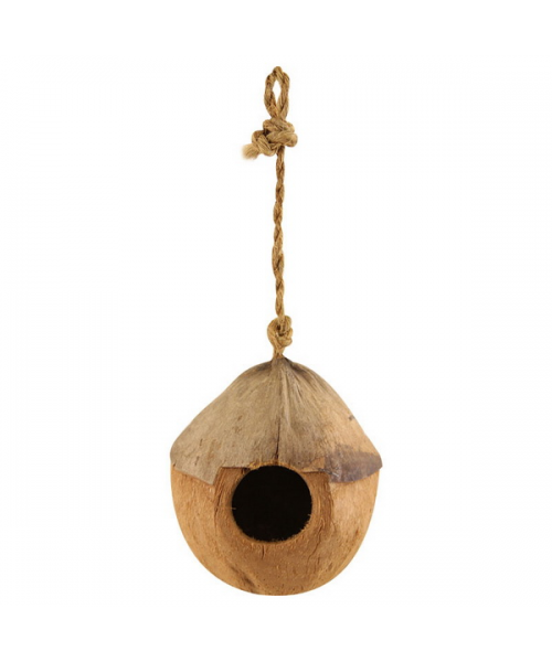 Игрушка д/птиц из кокоса ^Бунгало^ 100-130мм