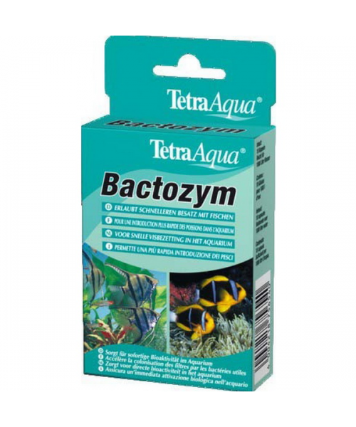 TETRA ср-во Bactozym 10 капсул д/запуска аквариума