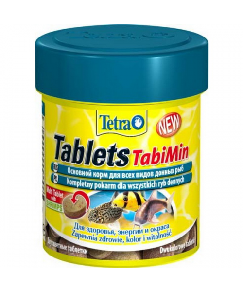 TETRA Tablets TabiMin 58таб корм д/донных рыб