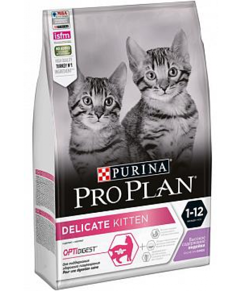  Purina Pro Plan Junior Kitten Delicate with Turkey 0,4kg