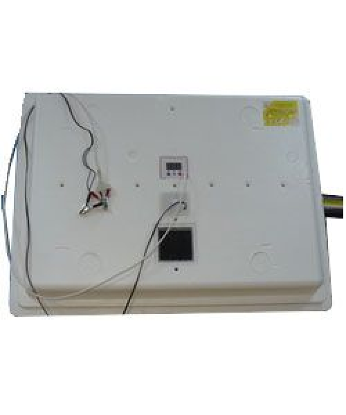 Автоматический инкубатор ИБ3НБ на 104 яйца с терморегуляторами 220 В и 12 В (с электроприводом ЭП-1Ст) / вариант 4