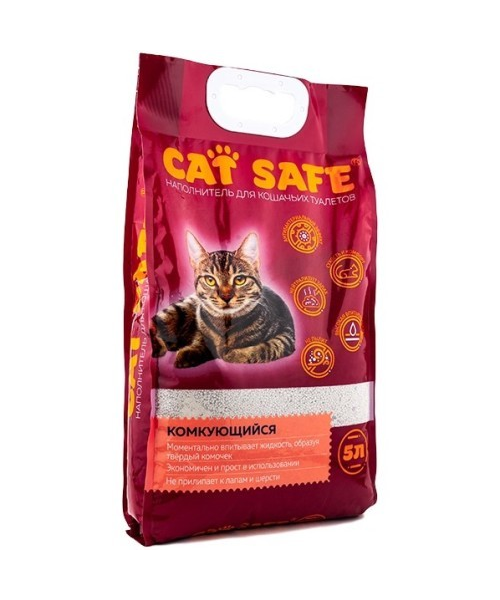 CAT SAFE 5л комкующийся