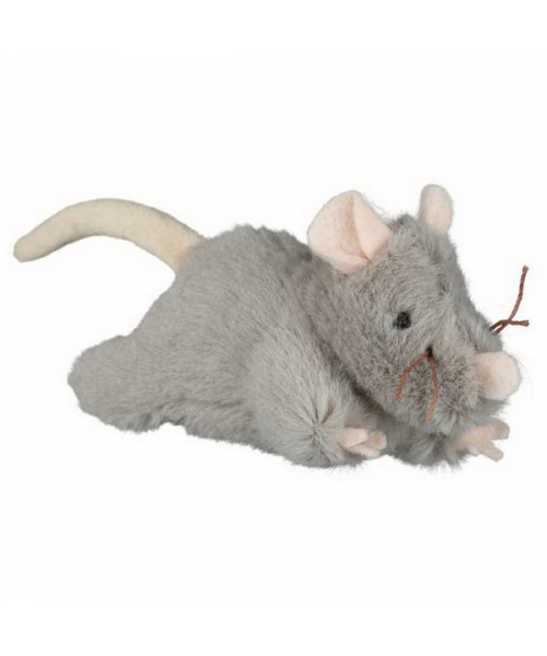 TRIXIE Игрушка для кошек ^Мышь^ с микрочипом, 15 см,плюш.