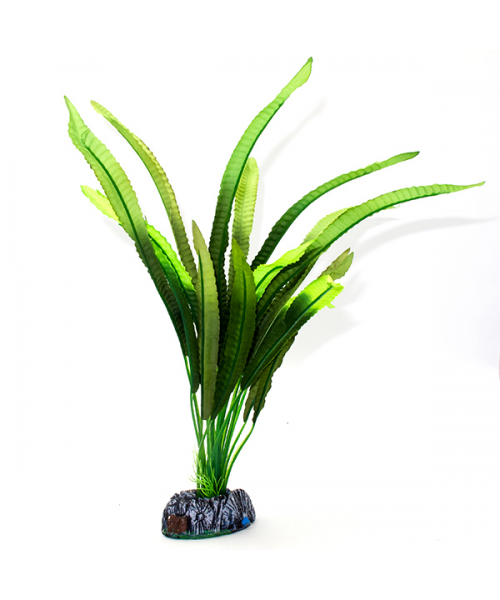 Растение аквариумное шелк.40см зеленое 4009