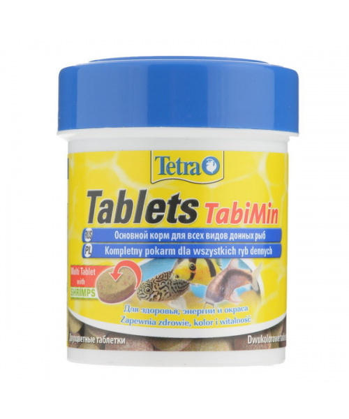 TETRA Tablets TabiMin 120таб корм д/донных рыб