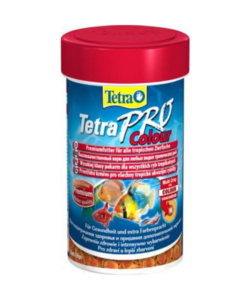 TETRA Pro Color Crisps 100мл чипсы с высок.содерж каротиноид