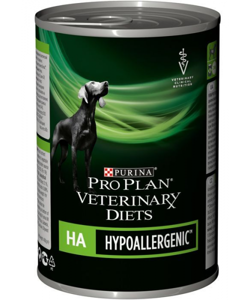 Влажный корм Purina Pro Plan Veterinary Diets HA для снижения непереносимости ингредиентов и питательных веществ диета для собак 400г