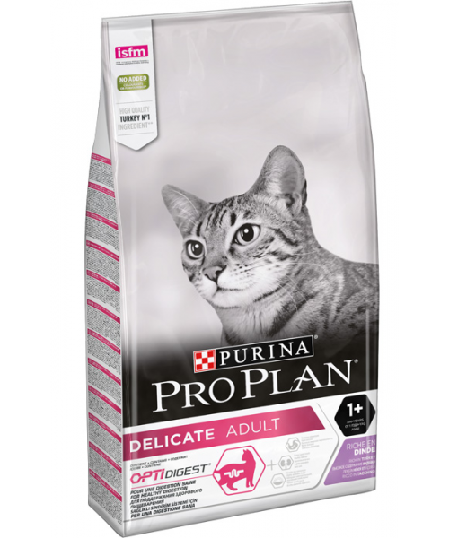  Purina Pro Plan Delicate Feline Turkey 0,4кг