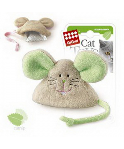 GiGwi Мышка с кошачьей мятой/ткань